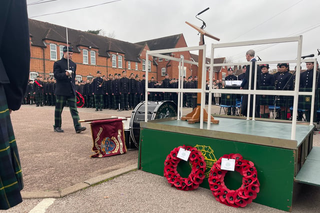 Community joins Gordon's in Remembrance