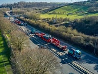 Huge load will be heading for New Haw