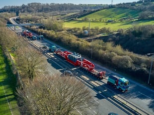 Huge load will be heading for New Haw