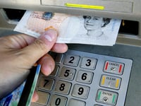 Fewer ATMs in Woking since 2021