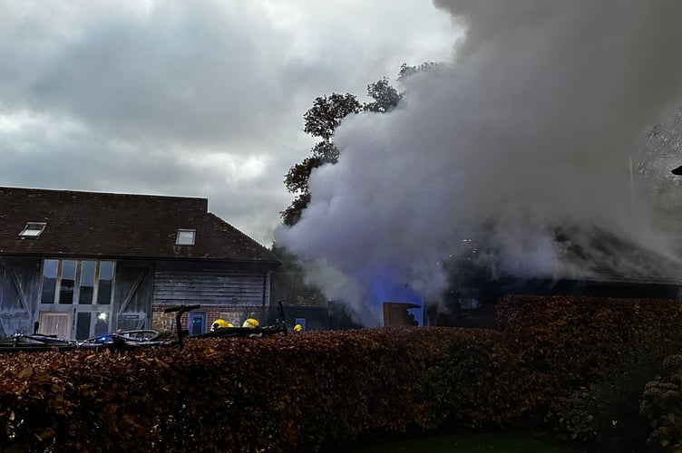 Church Road House Fire Churt