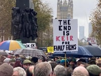 Surrey and East Hants farmers rally in London against 'tractor tax'