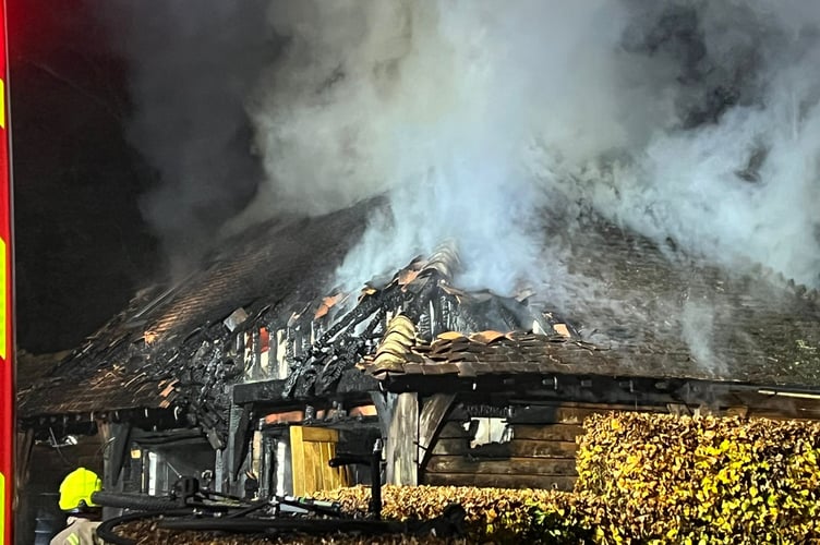 Churt Garage Fire