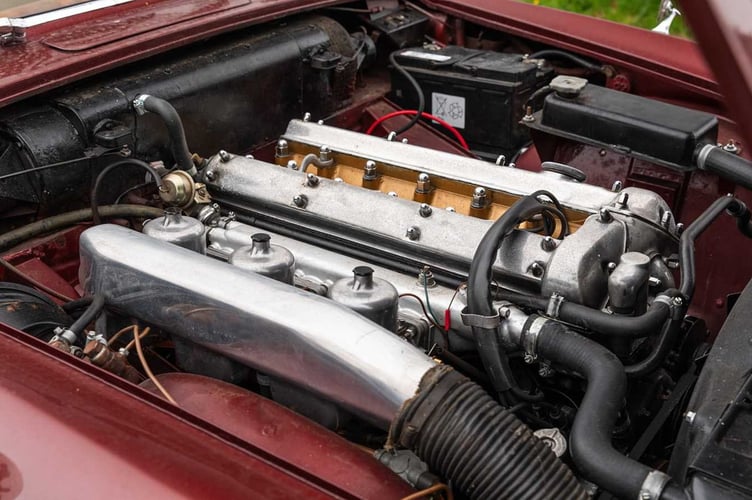 The 1967 Jaguar Mk. X 4.2. previously owned by Madonna. Photo released November 20 2024. A luxury 1967 Jaguar previously owned by Madonna is up for auction - and could fetch £22,000. The Queen of Pop, 66, bought the classic car in 2021 for her son Rocco Ritchie, now 24, Historics Auctioneers said.She regularly used the Jaguar Mark X 4.2 and was often pictured driving it around London alongside Rocco.Madonna also previously staged a photoshoot in the car with images posted on her Instagram.
