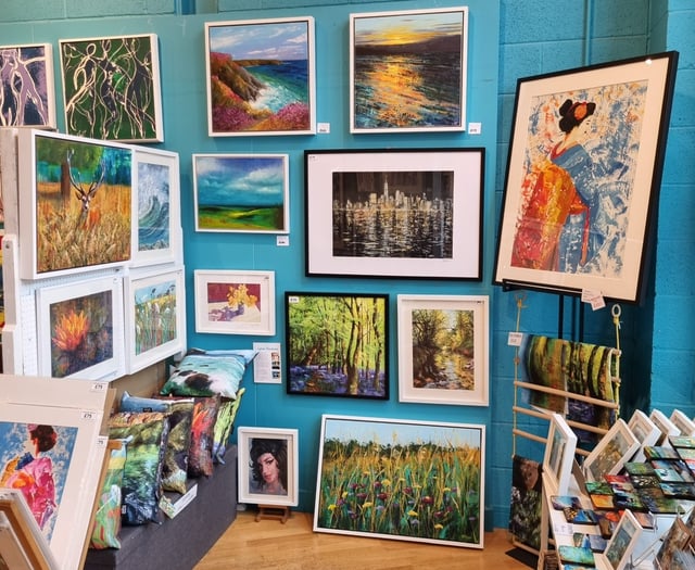 Art gallery is back to normal in time for Christmas 