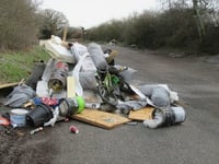 Arrest and fine for Ottershaw man linked to fly-tipping