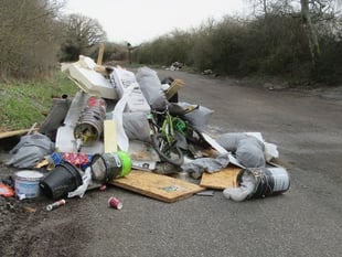 Arrest and fine for Ottershaw man linked to fly-tipping