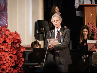 Fullbrook hosts moving service in memory of the fallen