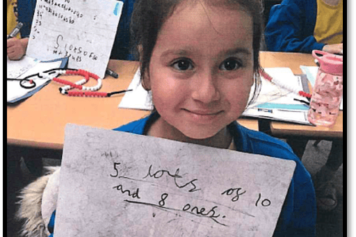 Sara Sharif at school