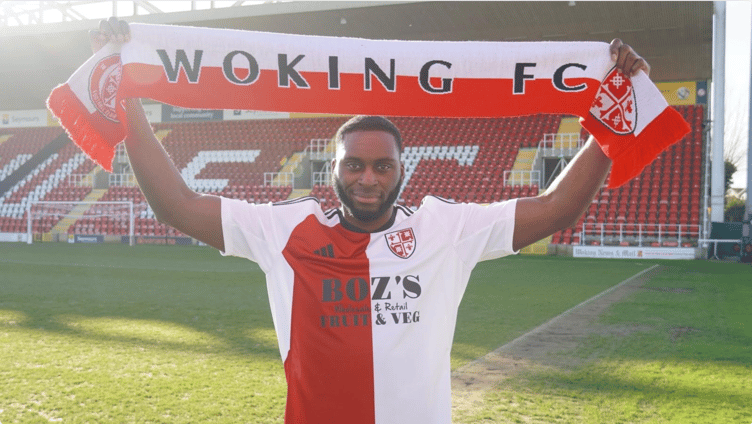 Inih Effiong, Woking FC, December 6th 2024.