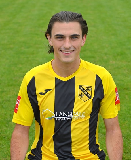 Lui Edwards scored Westfield's opening goal at Guildford City (Photo: Westfield FC)