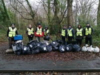 Just another litter pick for the Woking Litter Warriors