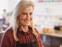The Duchess of Edinburgh volunteers at a local  charity 