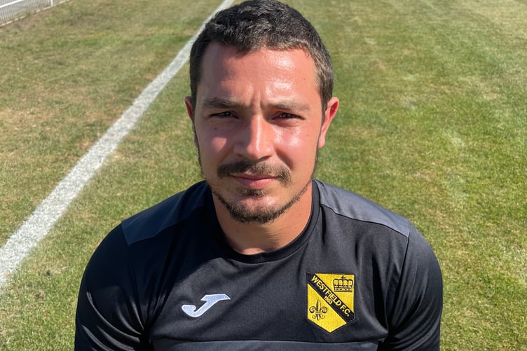 Manolis Gogonas scored an 89th-minute equaliser to rescue a point for Westfield against Hayes & Yeading United (Photo: Westfield FC)