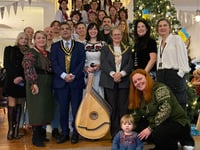 Festive cheer lifts war gloom for Ukrainian refugees in Woking
