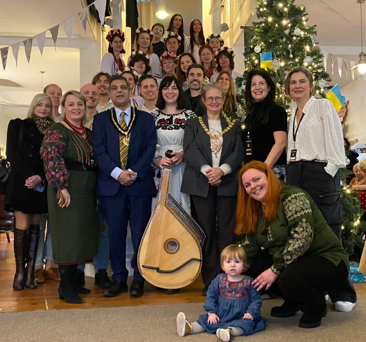 Christmas celebration at the Lighthouse Ukrainian hub