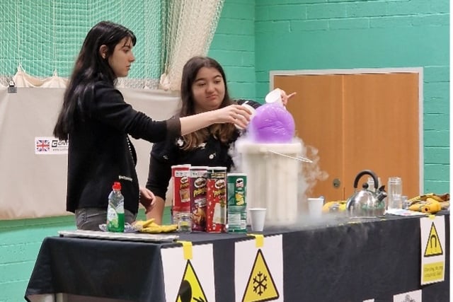 Science lesson made to measure for Abbey School students