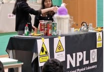 Science lesson made to measure for Farnham and Woking students
