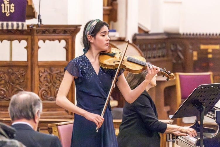 Winifred Allam was awarded Junior Musician of the Year 2024
