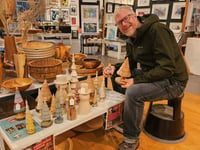 Artist turns his hand to supporting charity