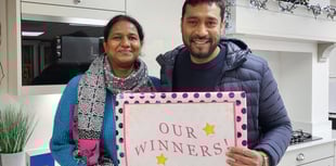 Local couple’s lucky win: A dream kitchen from Inspire Kitchens!