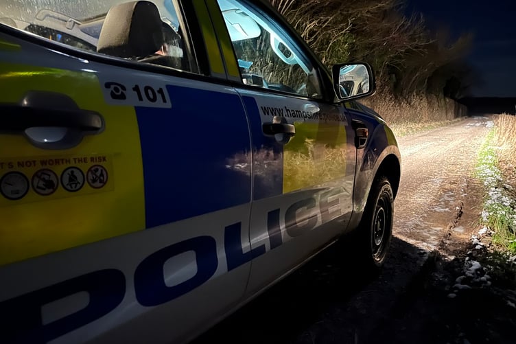 Hampshire Police during their recent rural crime operations.