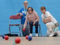 LinkAble launches boccia club at Woking Leisure Centre