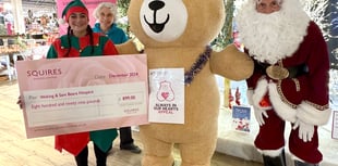 Squire’s Woking spreads New Year cheer with charity donation  