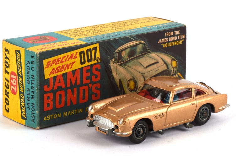 A Corgi 261 James Bond's Aston Martin D.B.5 