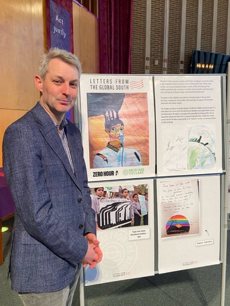 Will Forster visits the exhibition at Trinity Methodist Church