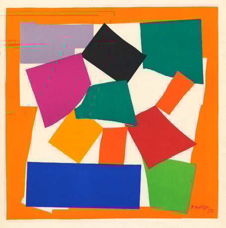 Henri Matisse (1869-1954) L'Escargot (The Snail), 1952-53, Lithographic reproduction (1958)