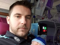 Father helps support neonatal charity
