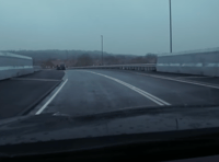 WATCH: Driving over the new Ash bridge