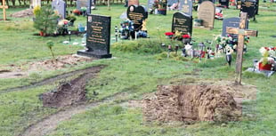 Community outraged as car wrecks graves in Chobham Cemetery