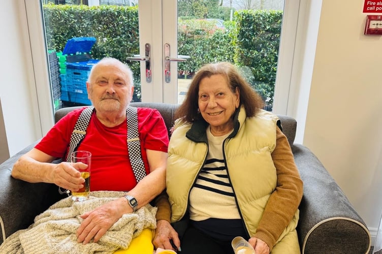 Alba and Yorath Trebble at Greenview Hall, Woking
