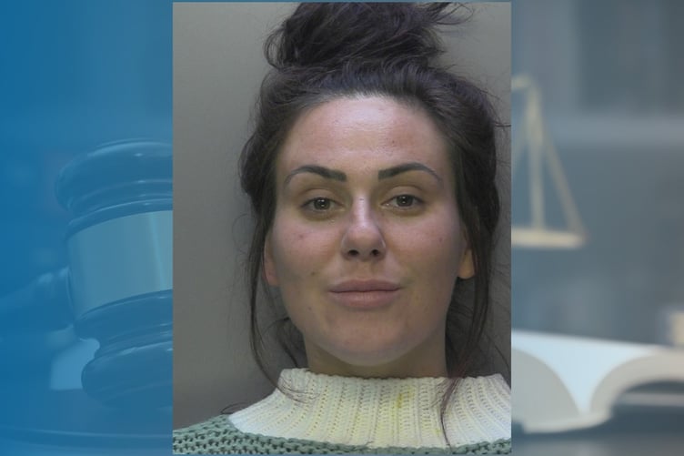 Cassandra Howlett, 35 sentenced to six years in prison for aggravated burglary in Mytchett