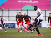 Woking narrowly beaten in game of two halves