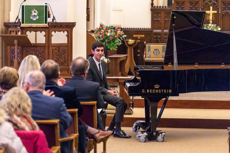 Woking Young Musician third Anxo Garcia