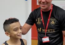 Woking boxing prodigy Ayub Mumin earns first amateur win at Laithwaite Community Stadium