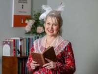 WATCH: Jane Austen fan who embraces Regency era living