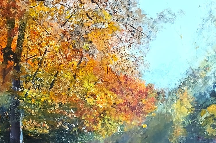 lesley kilner towpath near Frimley Green