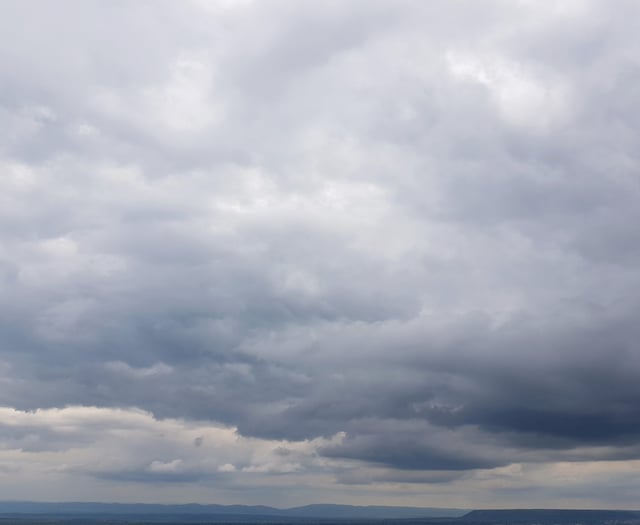 Partly cloudy now with rain possible tonight and tomorrow