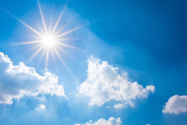 Sunshine and mild breezes today and tomorrow