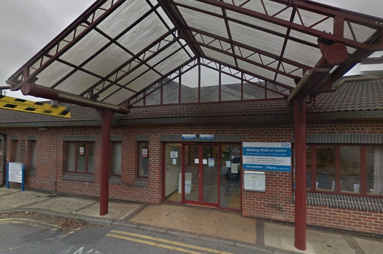Woking's walk-in centre, Woking Community Hospital