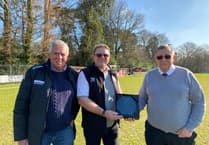 Knaphill honoured with centenary award by Combined Counties Football League