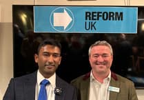 Reform UK party hosts event at former Conservative Club in Farnham