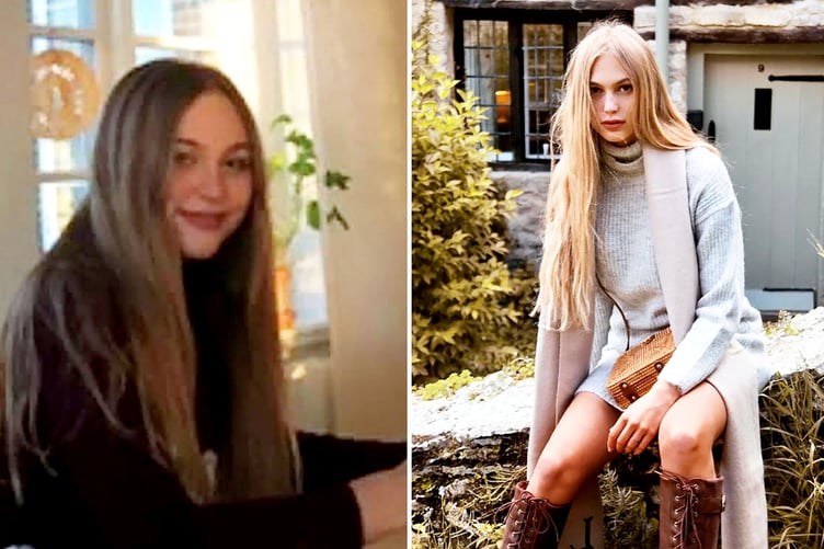 Rheanna Cartier pictured in Denmark when aged 13 (L) and as she is today (R).  A student who was forced to flee the country after being bullied at school is hoping to beat the bullies by taking part in the Miss England finals.  See SWNS story SWMDbullied.  Rheanna Cartier, 17 from Kingham, Oxfordshire is hoping to win the wildcard round to gain a place in the finals next year and be in with a chance of winning the competition.  After being badly bullied at school she decided to leave the UK and attend a school in Denmark for the year at only 13-years-old.  The teenager after being bullied by pupils at her school was left suffering from low self-esteem, lack of confidence and was incredibly shy.  But she is now hoping that her story and journey to beat the bullies will inspire other victims and help raise awareness and money for charity.  The real estate diploma student is hoping to win the wildcard round after the Miss Oxfordshire title has already been won and show the bullies that they can no longer stop her doing things.  After spotting the advert for the competition online back in October this year the teenager submitted photos and a biography of herself.