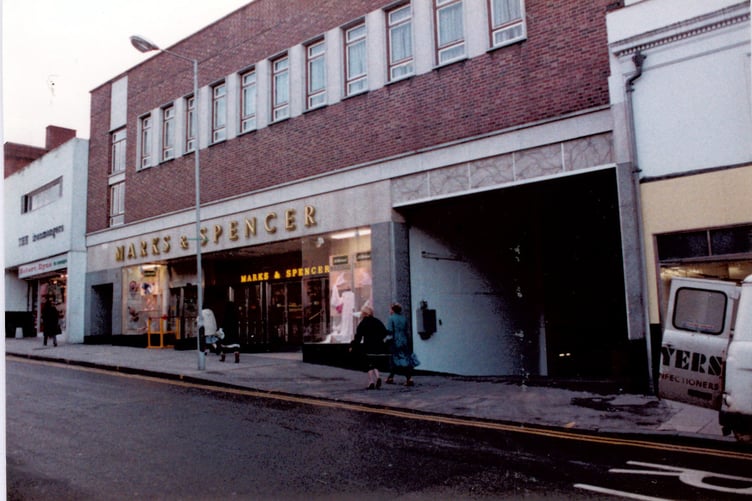 M&S Guildford in the 1970s.