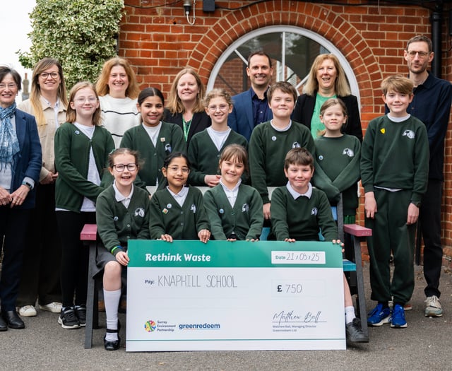 Green dream comes true for Knaphill school
