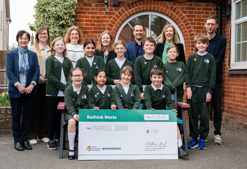 Green dream comes true for Knaphill school